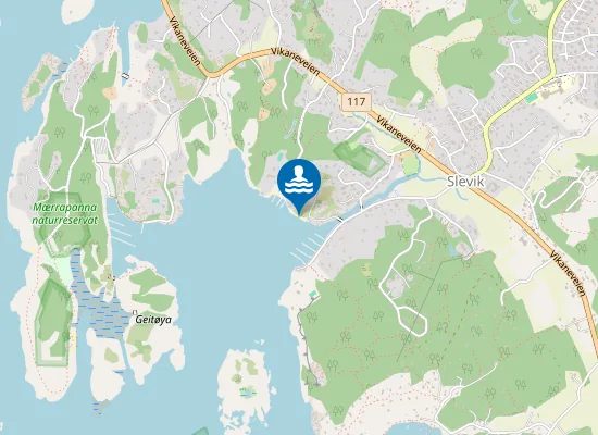 Map of Slevikstranda