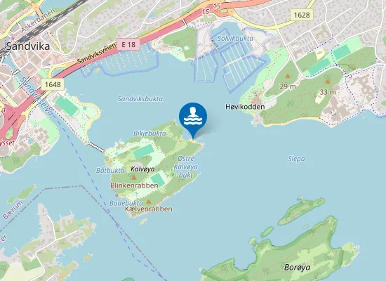 Map of Naturiststranden
