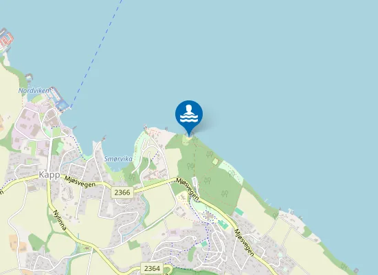 Map of Tallodden