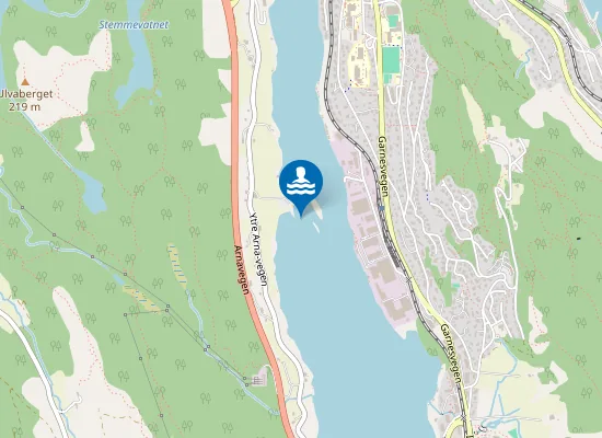 Map of Holmen