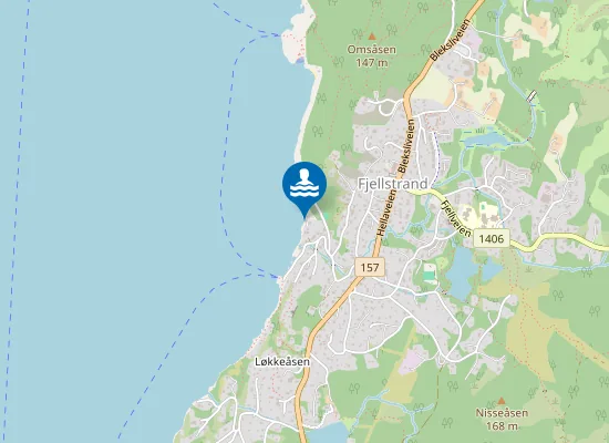 Map of Paradiskbukta