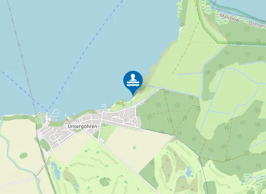 Map of FLEESENSEE UNTERGOEHREN