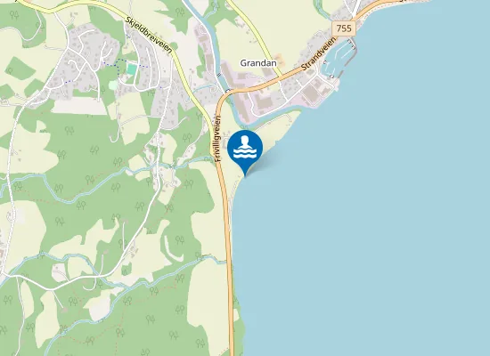 Map of Grandfjæra