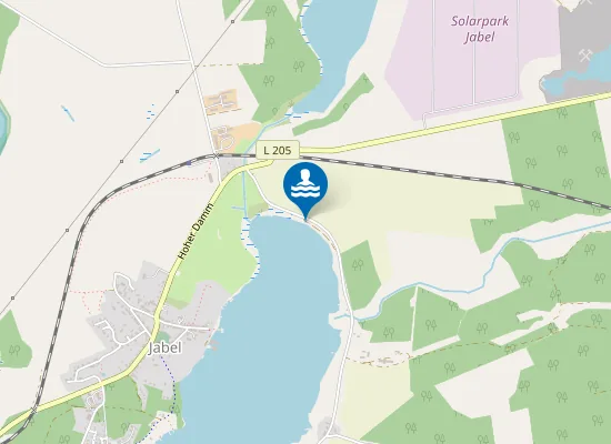 Map of JABELER SEE JABEL BREUKKEN