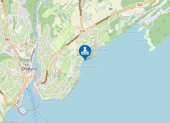 Map of Solstrand