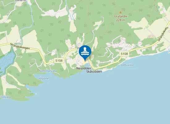 Map of Djupvika