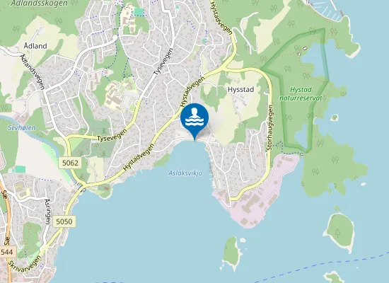 Map of Aslaksvikjo