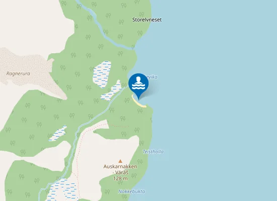 Map of Nakkesanden