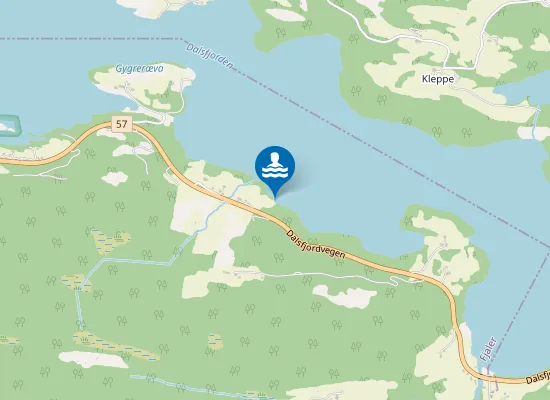 Map of Timmervikfjæra