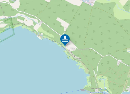 Map of KOELPINSEE WAREN