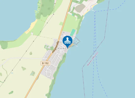 Map of MUERITZ KLINK SCHLOSS