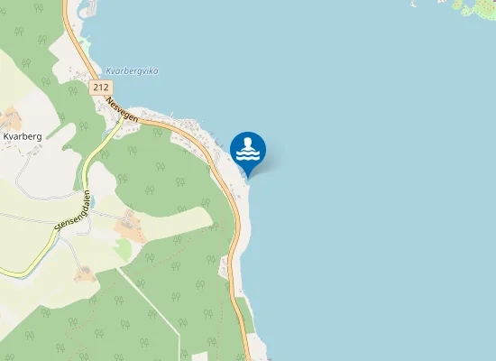 Map of Sand Badeplass