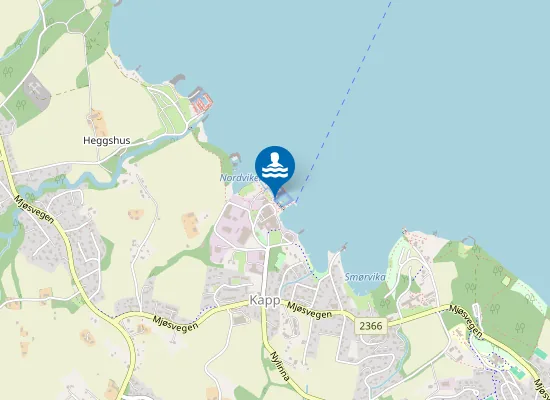 Map of Melkefabrikken Badeplass