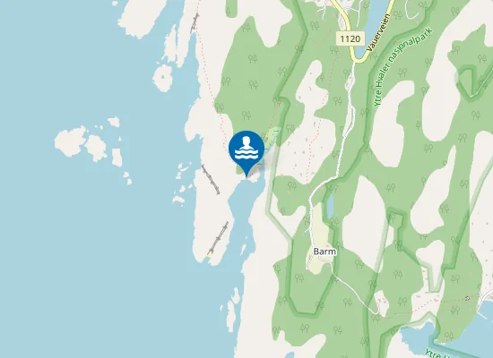 Map of Gutormsvauen