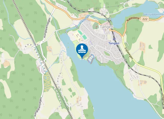 Map of Tangenodden Badeplass