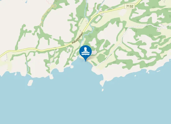 Map of Årdalssanden