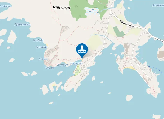 Map of Fjøsvalen