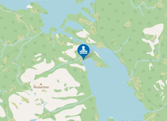 Map of Den kvite sanden