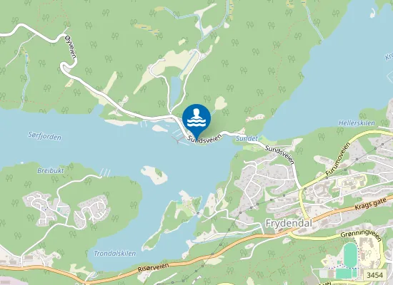 Map of Mindalen