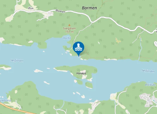 Map of Sandtaket