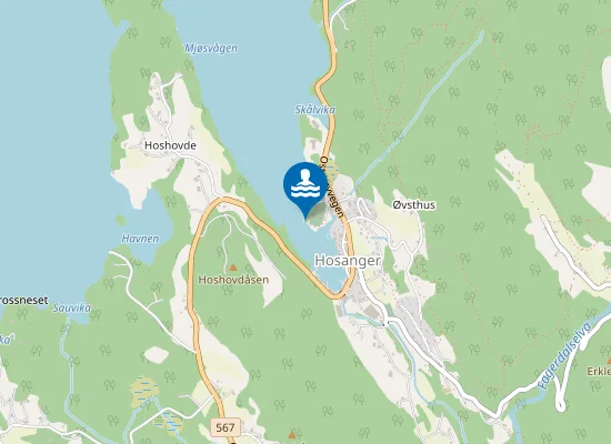 Map of Neset badeplass