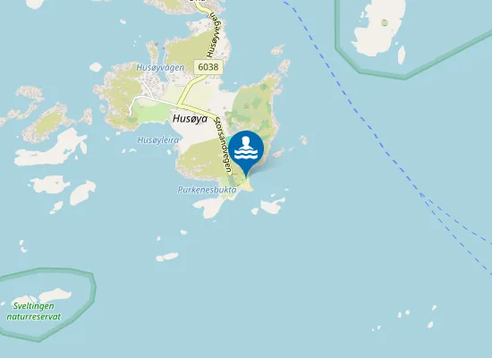 Map of Storesanden