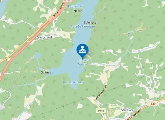 Map of Smikilen