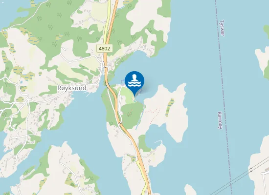 Map of Lindøy