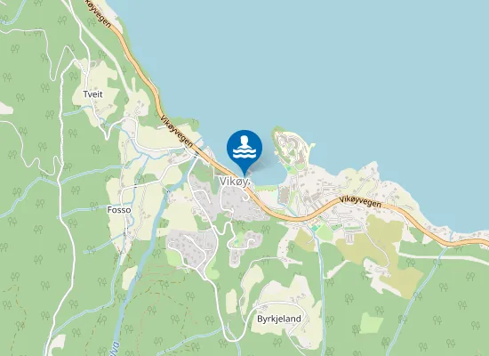 Map of Vikøy