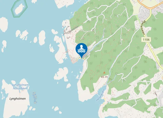 Map of Dypeklo Standen