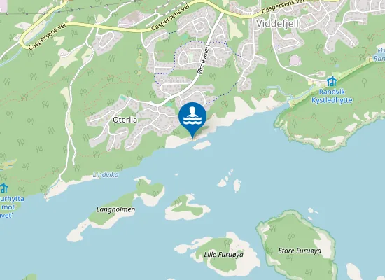 Map of "Hemmeligstranda"