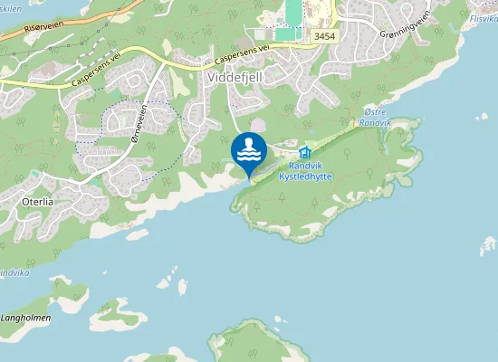 Map of Vestre Randvik