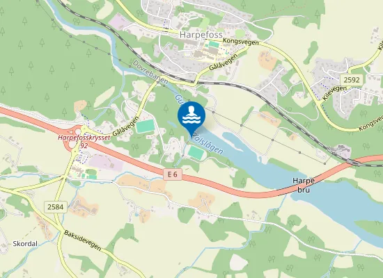 Map of Klokkarstranda
