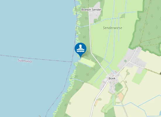 Map of MUERITZ BOEK CAMPING 16