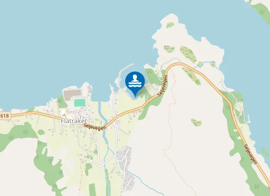 Map of Lynghaugsanden