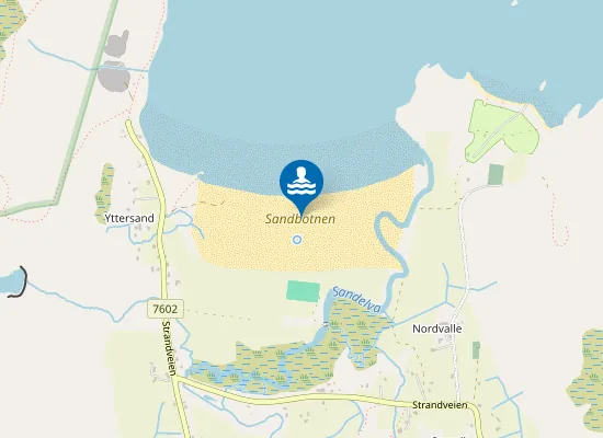 Map of Sandbotnen