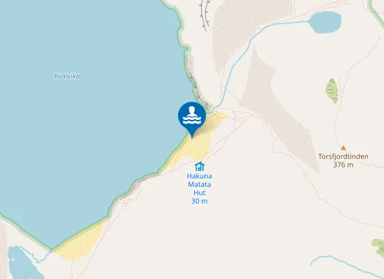 Map of Kvalvika