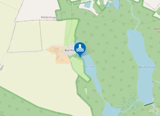 Map of BORNSEE BORNHOF