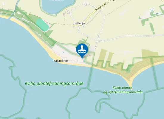 Map of Kviljosanden