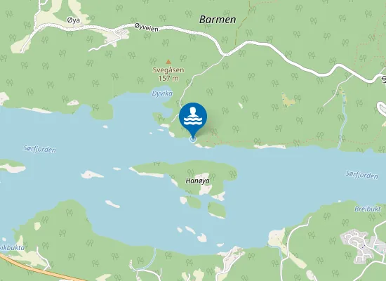 Map of Sandtaket