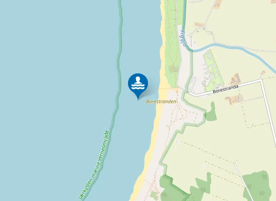 Map of Borestranden
