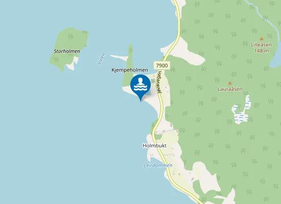 Map of Rødstranda