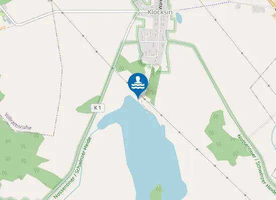 Map of FLACHSEE KLOCKSIN