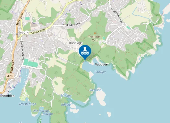 Map of Randviga