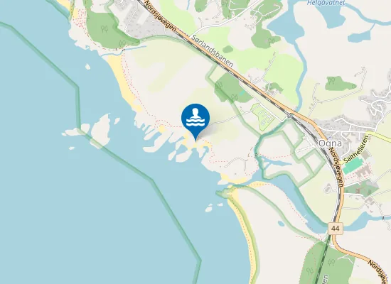 Map of Ognasanden
