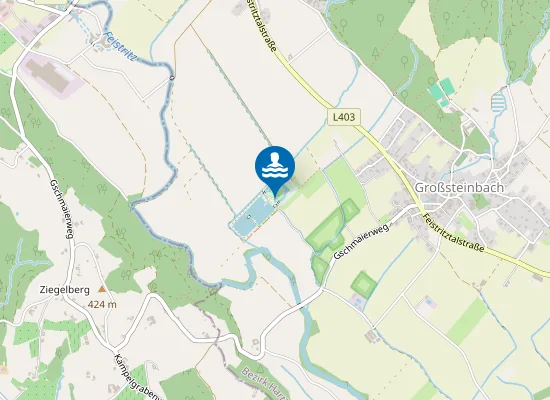 Map of Badesee Großsteinbach