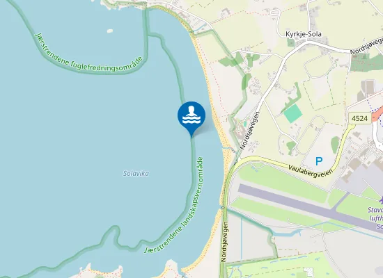 Map of Solastranden