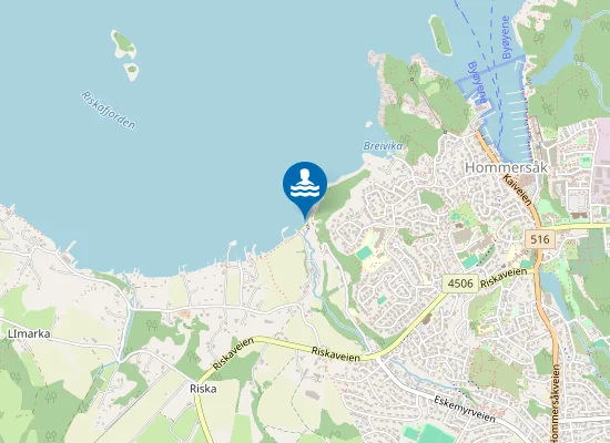 Map of Riskastranda