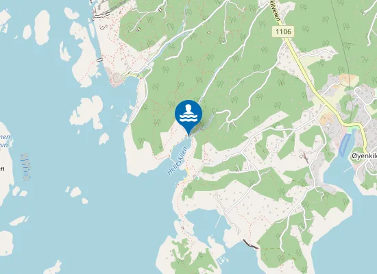 Map of Helleskilen