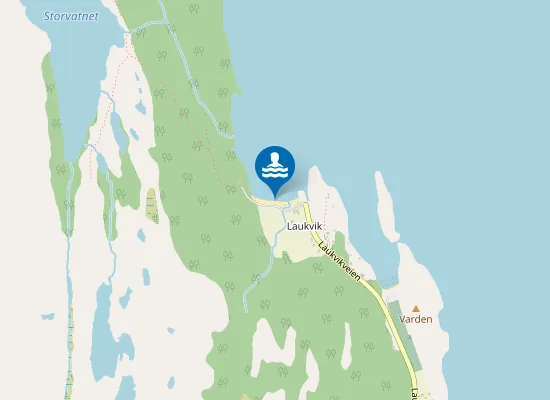 Map of Laukvik